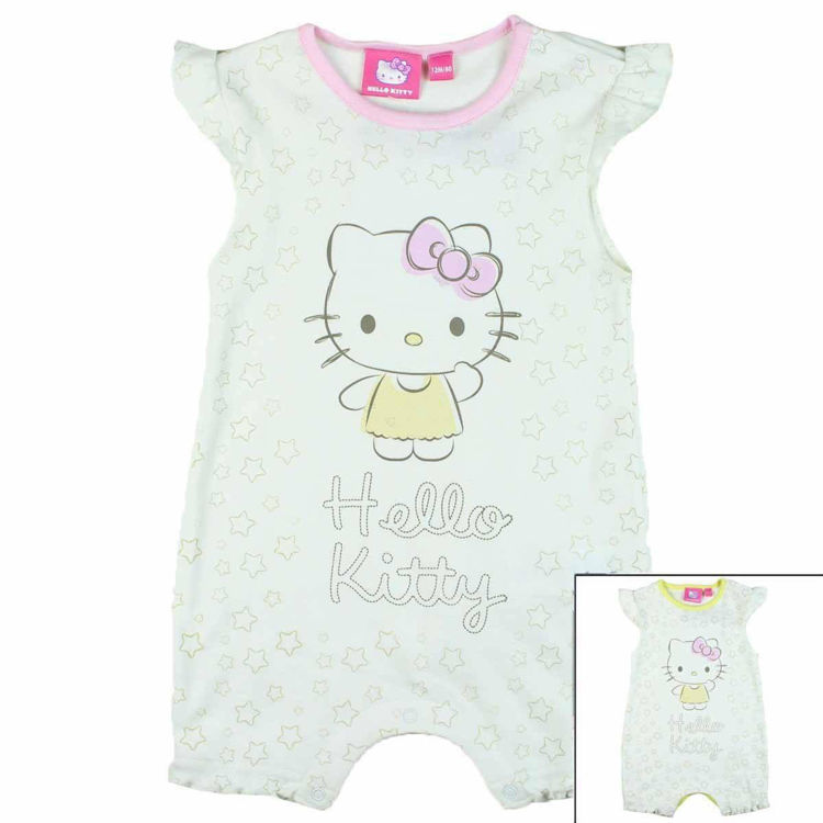 Picture of C070- HELLO KITTY CVOTTON ROMPERS 3-24 MONTHS